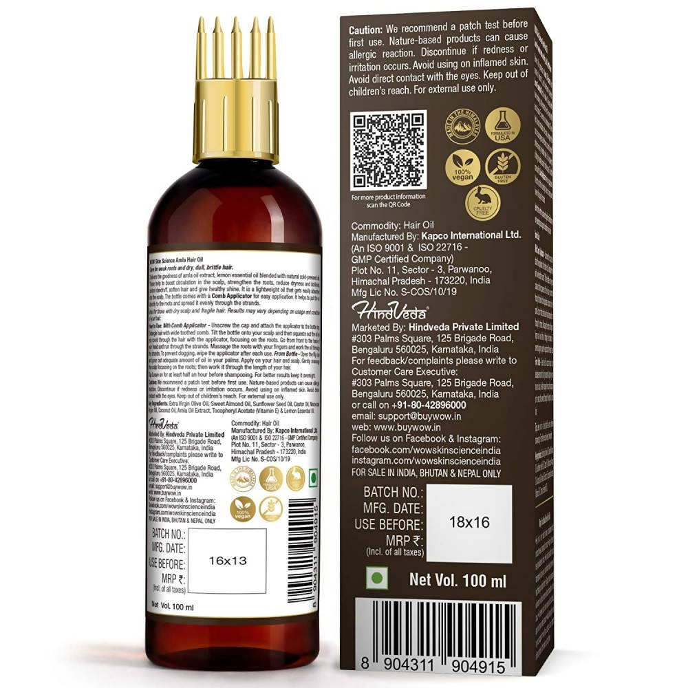 Wow Skin Science Amla Hair Oil