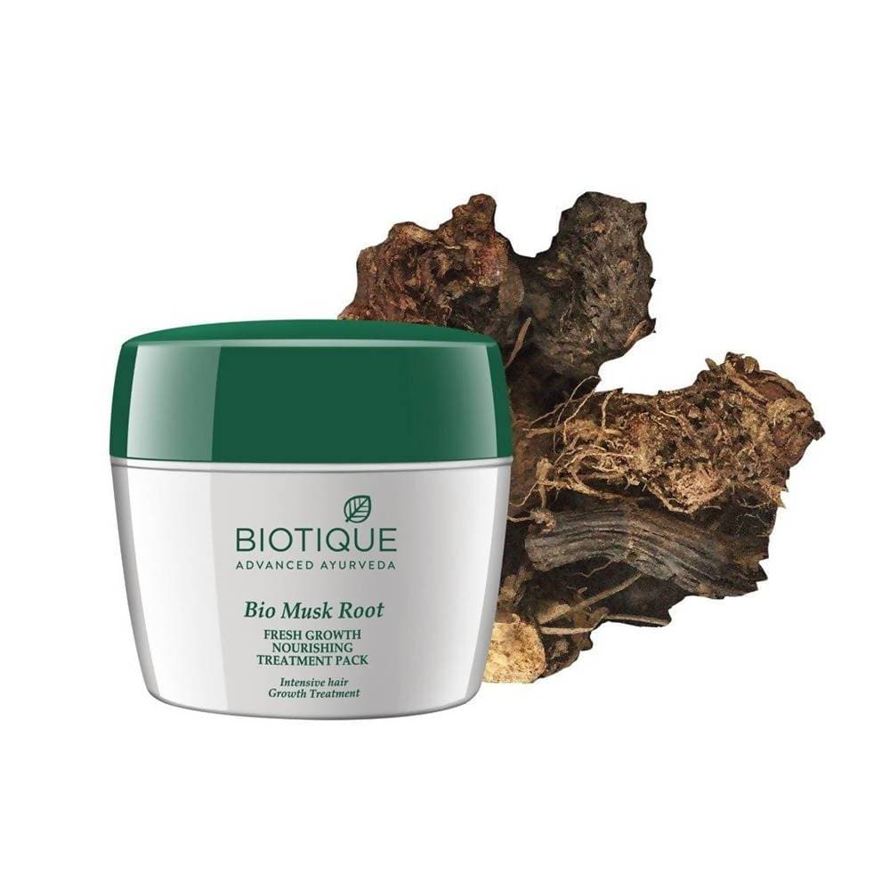 Biotique Musk Root Fresh Growth Nourishing Treatment Pack