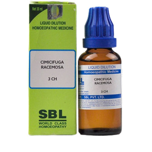 SBL Homeopathy Cimicifuga Racemosa Dilution - 3 CH - 30 ml