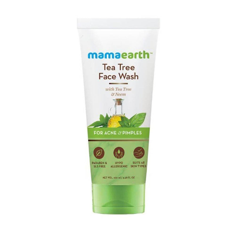 Mamaearth Tea Tree Face Wash for Acne & Pimples