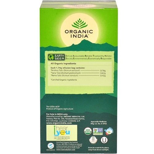 Organic India Tulsi Original 25 Tea Bags