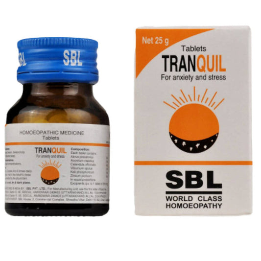 SBL Homeopathy Tranquil Tablets - 25 gm