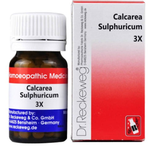 Dr. Reckeweg Calcarea Sulphuricum - 3X - 20 gm