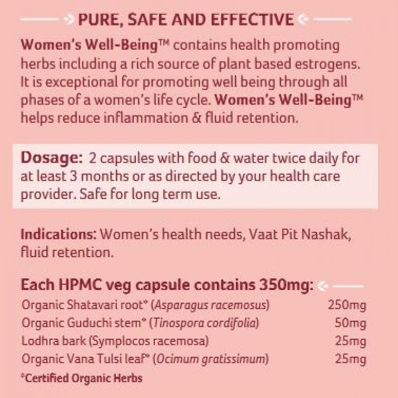 Organic India Women Well Being Capsules