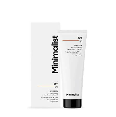 Minimalist Sunscreen Cream SPF 50