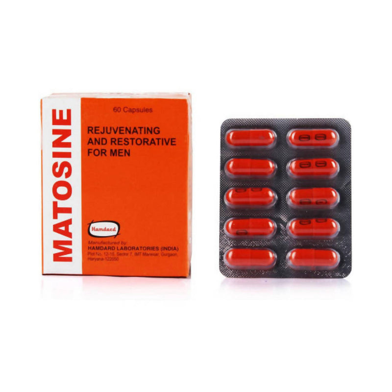 Hamdard Matosine Capsules - 60 Capsules