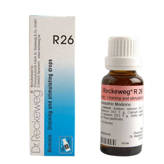 Dr. Reckeweg R26 Draining And Stimulating Drops - 22 ml